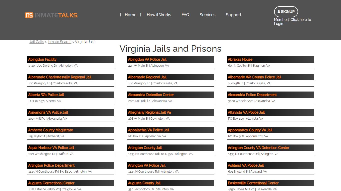 Virginia Prisoner Locator | Virginia Inmate Search